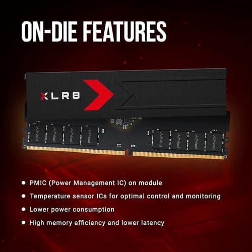 PNY XLR8 Gaming 32GB (2x16GB) DDR5 6000 CL36 Black image