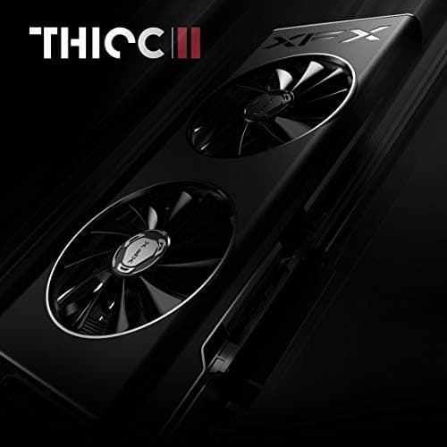 XFX RX 5700 XT Thicc II 8GB GDDR6 1905MHz 3xDP HDMI PCI Express 4.0 Graphics Card Rx-57XT8DFD6 image