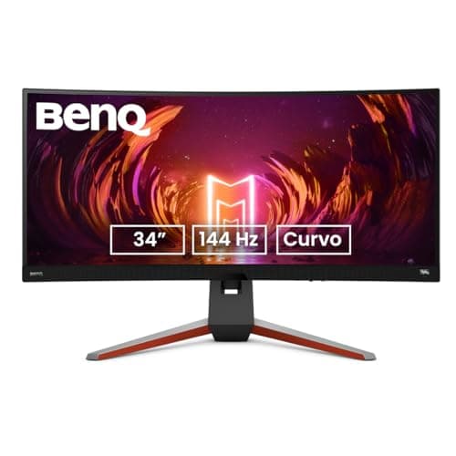 BenQ Mobiuz EX3410R 34" 1440p 144Hz VA Curved Monitor image