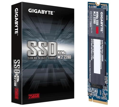 Gigabyte GP-GSM2NE3256GNTD 256GB SSD M.2 PCIe 3.0 NVMe image
