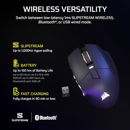 Corsair Scimitar Elite SE Bluetooth Wireless Optical Mouse image