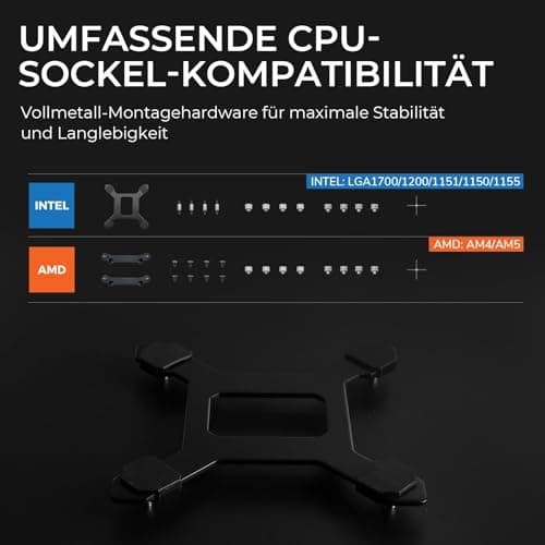 TRYX PANORAMA Water 240mm 81.32 CFM White image