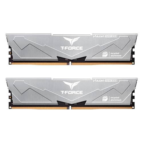 TEAMGROUP T-Force Vulcan Eco Silver DDR5-6000 CL30 32GB (2x16GB) main image