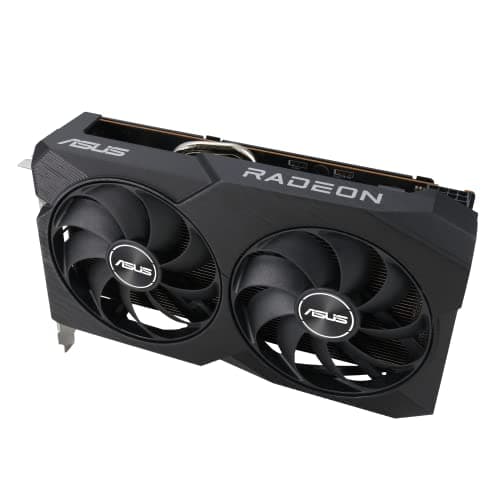 ASUS Dual Radeon RX 7600 V2 OC Edition 8GB GDDR6 Graphics Card image
