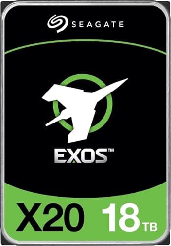 Seagate Exos X20 18TB 3.5" HDD 7200RPM SATA image