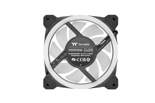 Thermaltake SWAFAN 14 140mm Black RGB 77.6 CFM 3-Pack image