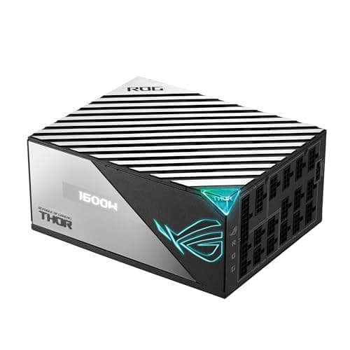 Asus ROG THOR II 1600T Gaming Silver / Black 1600W Fully Modular 80+ Titanium Certified image