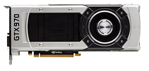 NVIDIA GeForce GTX 970 Black / Silver 4GB GDDR5 Black / Silver image