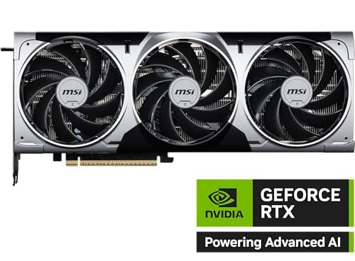 MSI VENTUS 3X OC Silver / Black GeForce RTX 5080 16GB GDDR7 image