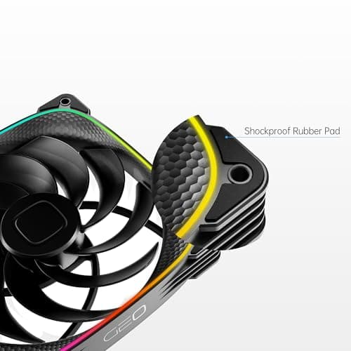 Geometric Future Squama 2503R 140mm Black PWM RGB image