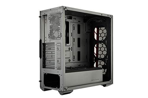 Cooler Master MasterBox MB511 ATX Mid Tower Black / Red with Acrylic Side Panel and USB 3.2 Gen 1 Type-A image