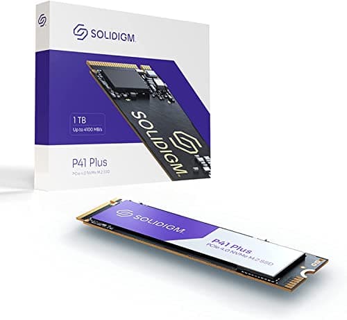 Solidigm P41 Plus 1TB SSD M.2 PCIe 4.0 NVMe image