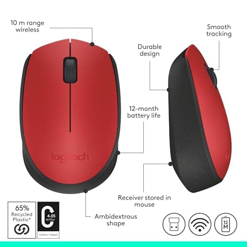 Logitech M170 Wireless/Wired Optical Mouse image