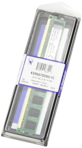 Kingston ValueRAM Green DDR2-667 CL5 1GB (1x1GB) image