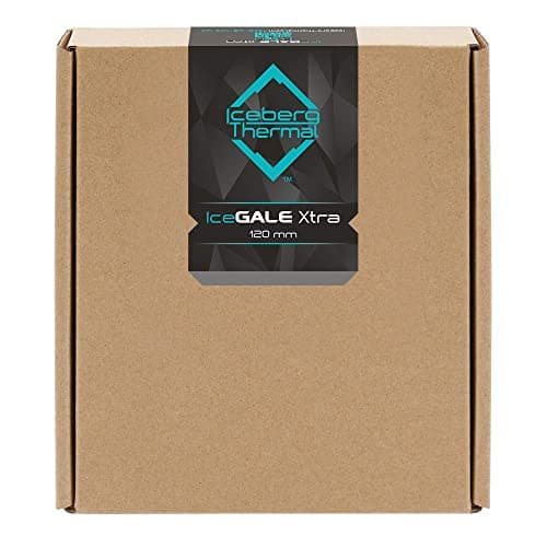 Iceberg Thermal IceGALE Xtra 127 CFM 120mm Gray / White PWM image