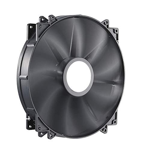 Cooler Master MegaFlow 200 - Sleeve Bearing 200mm Silent Fan for Computer Cases (Black) image