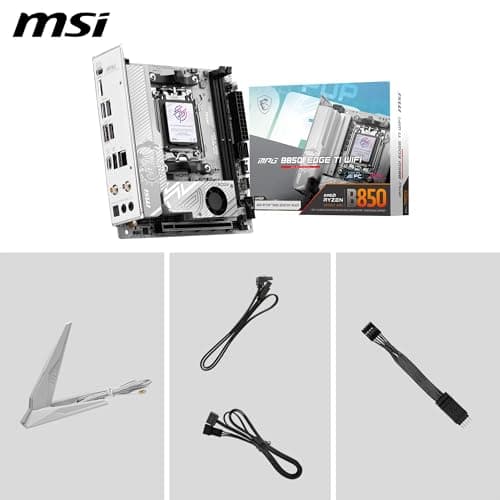 MSI B850 MPG B850I EDGE TI WIFI AM5 DDR5 Mini ITX image
