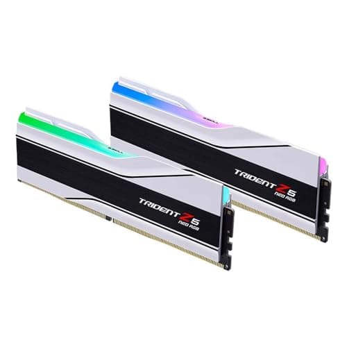 G.Skill Trident Z5 Neo RGB Silver / Black DDR5-6000 CL28 32GB (2x16GB) image