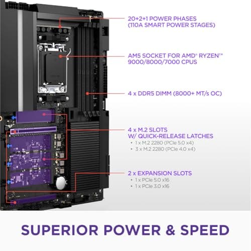 NZXT X870E N9 AM5 DDR5 ATX image