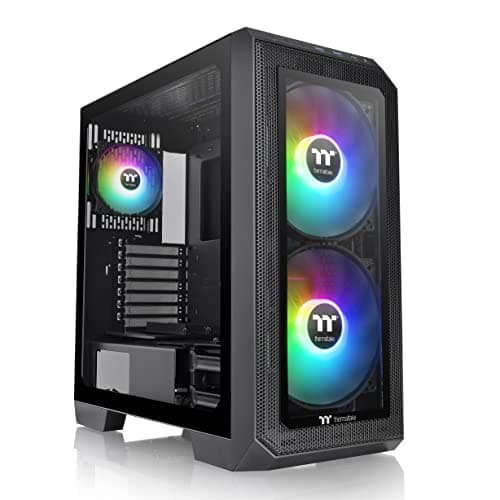 Thermaltake View 300 MX ATX Mid Tower Black Tempered Glass Side Panel main image