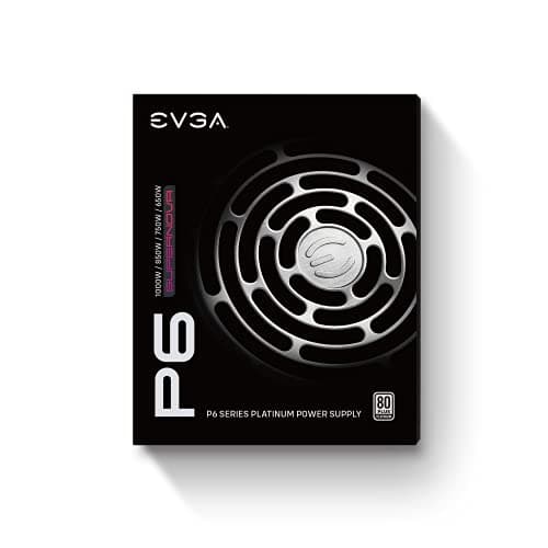 EVGA SuperNOVA 750 P6, 80 Plus Platinum 750W, Fully Modular, Eco Mode with FDB Fan, 10 Year Warranty, Includes Power ON Self Tester, Compact 140mm Size, Power Supply 220-P6-0750-X1 image