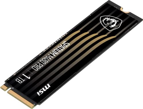 MSI SPATIUM M480 PRO 1TB SSD M.2-2280 PCIe 4.0 x4 NVMe image