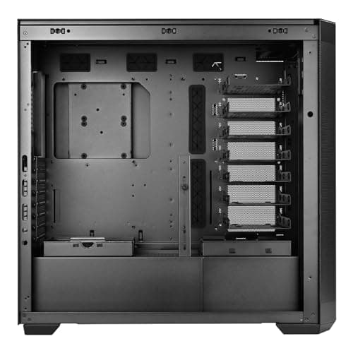 Silverstone SETA H2 ATX Full Tower Black with Mesh Side Panel and USB 3.2 Gen 2 Type-C, USB 2.0 Type-A image