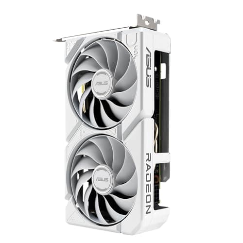 ASUS Dual Radeon RX 9060 XT 16GB GDDR6 White Edition image