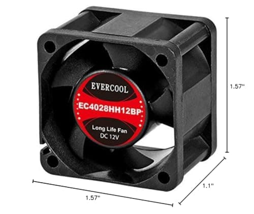 Evercool EC4028HH12BP 40mm Black image