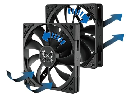 Scythe Fuma 3 Air 154mm Black/Silver 67.62 CFM image