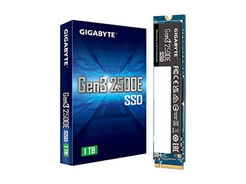 Gigabyte Gen3 2500E 1TB SSD M.2-2280 PCIe 3.0 X4 NVMe image