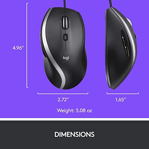 Logitech M500S Wired Optical Mouse image