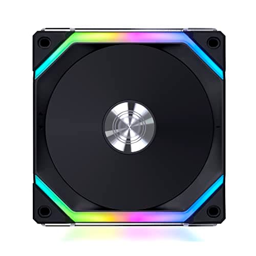 Lian Li UNI FAN SL V2 120mm Black / Silver PWM RGB 64.5 CFM 3-Pack image