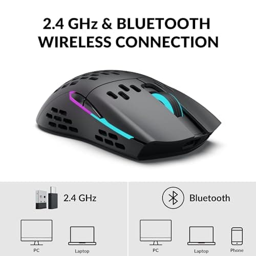 Keychron M1 Bluetooth Wireless Wired Optical Mouse image