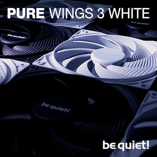 be quiet! Pure Wings 3 140mm White PWM High-Speed 72.2 CFM image