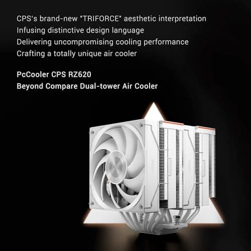 PC Cooler RZ620 86.73 CFM Air 158mm White image