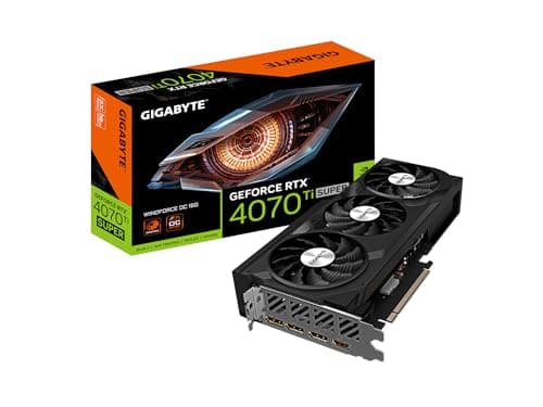 Gigabyte WINDFORCE OC GeForce RTX 4070 Ti SUPER 16GB GDDR6X Black image