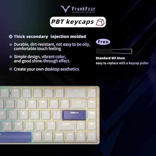 DrunkDeer G65 RGB Wired Gaming Keyboard image