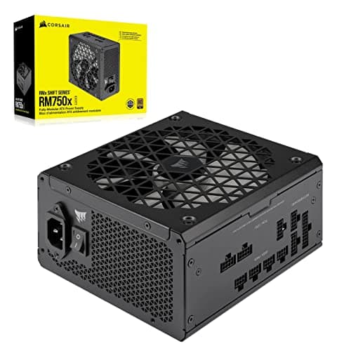 Corsair RM750x SHIFT Black Side Interface 750W Fully Modular 80+ Gold Certified main image