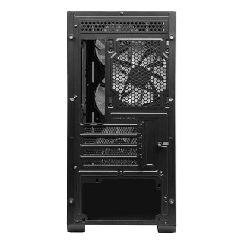 MSI MAG FORGE M100R MicroATX Mini Tower Black Tempered Glass Side Panel image