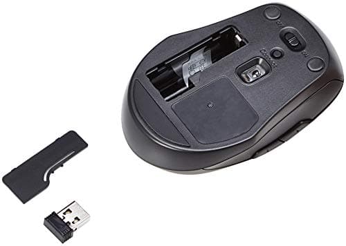 AmazonBasics Wireless Computer Keyboard and Mouse Combo - Full Size - US Layout (QWERTY) image