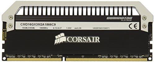 Corsair Dominator Platinum Black / Silver DDR3-1600 CL9 16GB (2x8GB) image