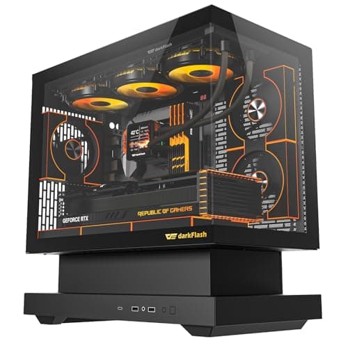 darkFlash Floatron F1 mATX Black main image