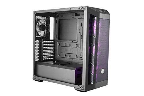 Cooler Master MasterBox MB511 ARGB ATX Mid Tower Black with Tempered Glass Side Panel and USB 3.2 Gen 1 Type-A Front Panel USB image