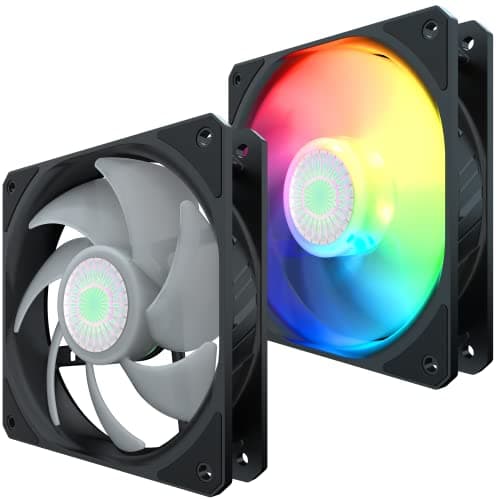 Cooler Master SickleFlow 120mm Black Addressable RGB PWM 62 CFM 1-Pack image