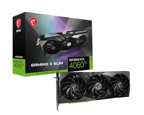 MSI GAMING SLIM GeForce RTX 4060 Ti 16GB GDDR6 White image
