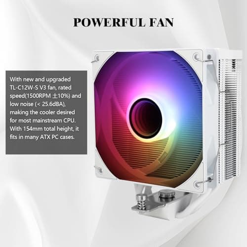 Thermalright Assassin Spirit 120 Vision ARGB Air 154mm White image