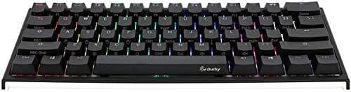 Akko X Ducky One 2 - Mini RGB Cherry MX Switch PBT Keycap 60% RGB Mechanical Gaming Keyboard (Cherry MX Red) image