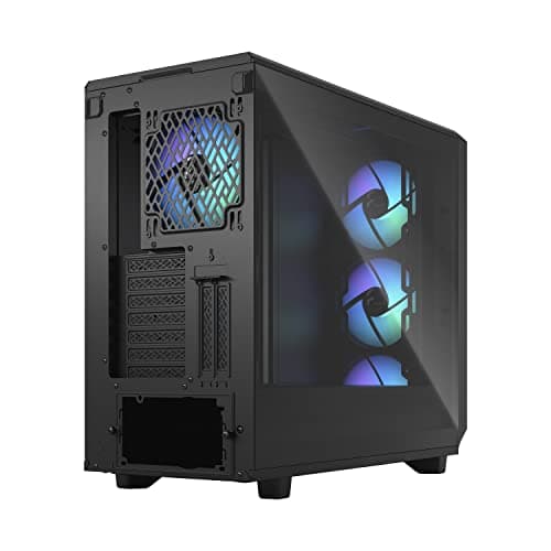 Fractal Design Meshify 2 RGB ATX Mid Tower Black Tempered Glass Side Panel image