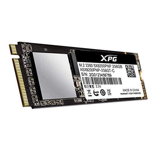 ADATA XPG SX8200 Pro 256GB M.2 SSD PCIe 3.0 X4 NVMe image